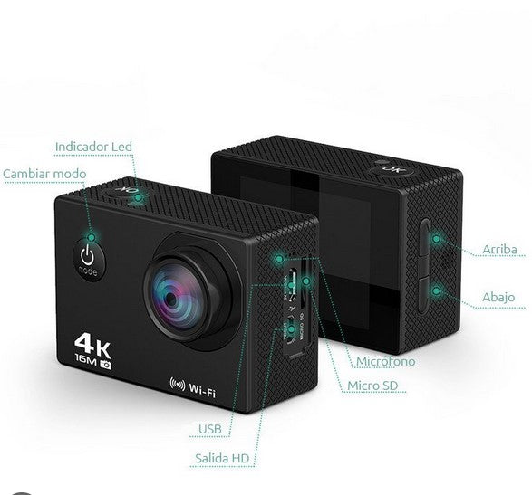 Camara deportiva 4k Sport